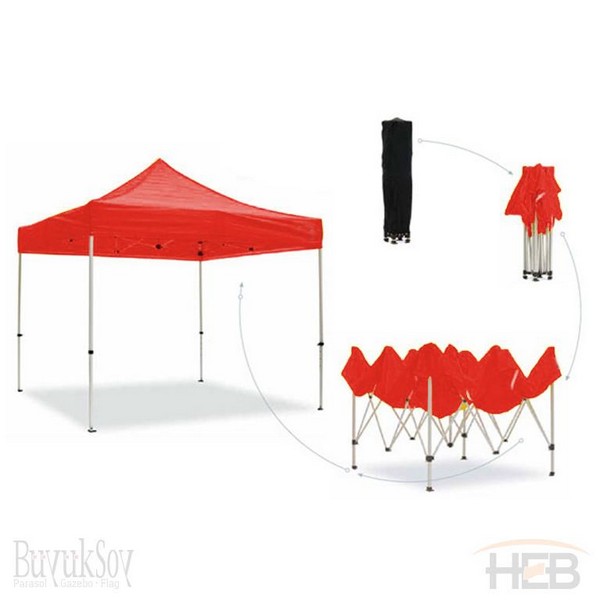 Gazebo Tente 300x450 cm | Büyüksoy | Şemsiye, Gazebo, Bayrak