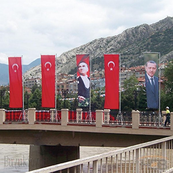 Giant Pole Bayrak | Büyüksoy | Şemsiye, Gazebo, Bayrak