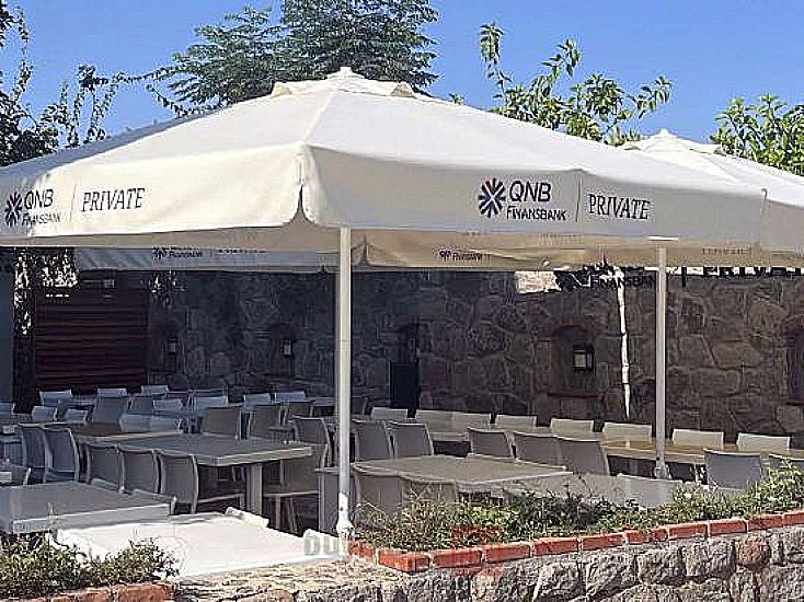 Castle Kare İpli Güneş Şemsiyesi | Büyüksoy | Şemsiye, Gazebo, Bayrak