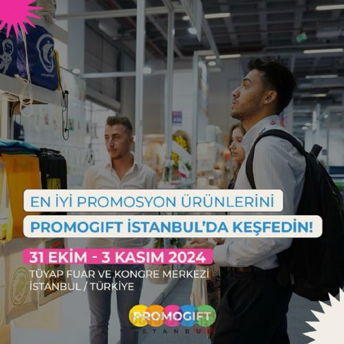 PROMOGIFT İstanbul - TÜRKİYE | 31 Ekim – 3 Kasım 2024 | Büyüksoy | Şemsiye, Gazebo, Bayrak
